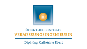 Logo: Vermessungsbüro Cathérine Ebert, Öffentlich bestellte Vermessungsingenieurin